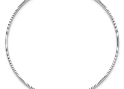 Sterling silver bangle, alternate view