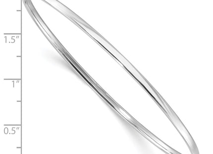 Sterling silver bangle, another view
