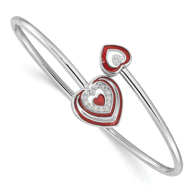 Sterling Silver Bracelets Style QB1537 - Classique Jewelry Inc.