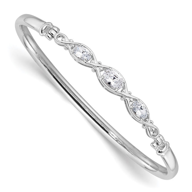 Sterling Silver Bracelets Style QB1538 - Classique Jewelry Inc.
