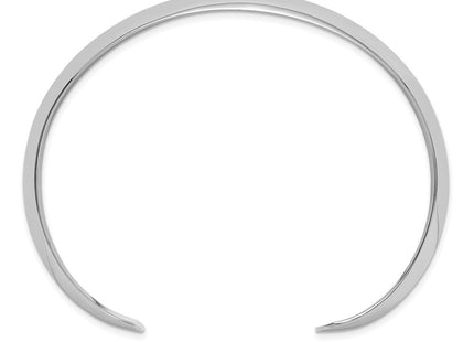 Sterling silver bangle, alternate view