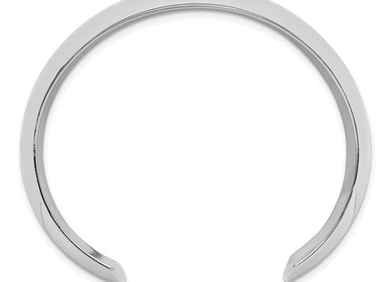 Sterling silver bangle, alternate view
