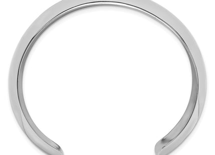 Sterling silver bangle, alternate view