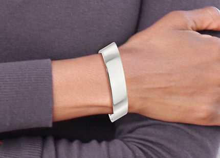 Sterling silver bangle, further view