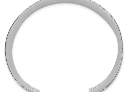 Sterling silver bangle, alternate view