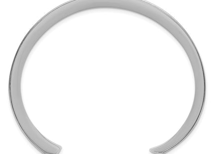 Sterling silver bangle, alternate view