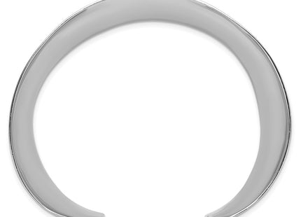 Sterling silver bangle, alternate view