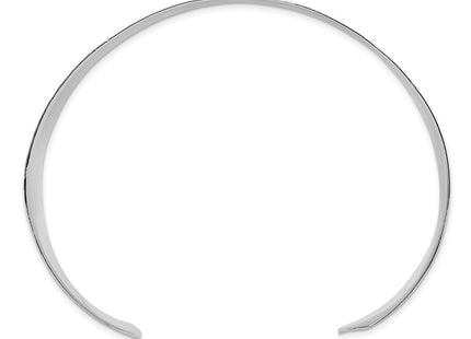Sterling silver bangle, alternate view