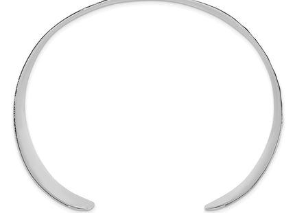 Sterling silver bangle, alternate view