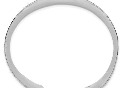 Sterling silver bangle, alternate view