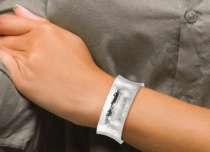 Sterling silver bangle, further view
