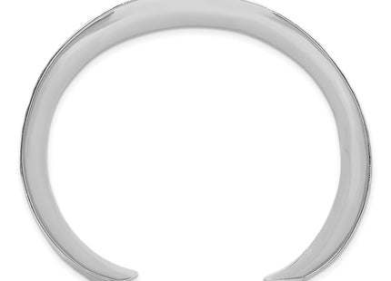 Sterling silver bangle, alternate view