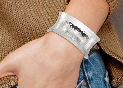 Sterling silver bangle, further view