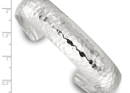 Sterling silver bangle, another view