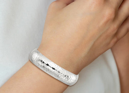 Sterling silver bangle, further view