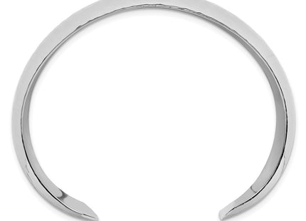 Sterling silver bangle, alternate view