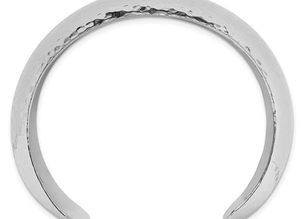 Sterling silver bangle, alternate view