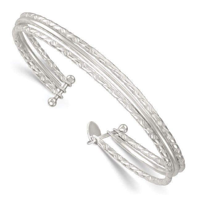 Sterling Silver Bracelets Style QB1580 - Classique Jewelry Inc.