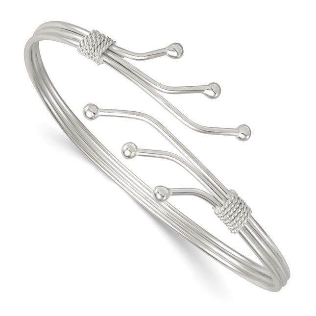 Sterling Silver Bracelets Style QB1583 - Classique Jewelry Inc.