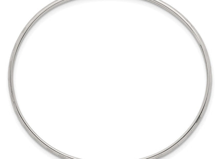 Sterling silver bangle, alternate view