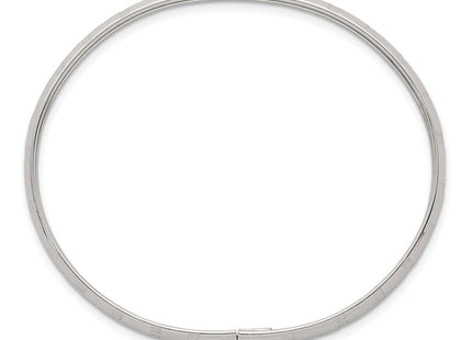 Sterling silver bangle, alternate view