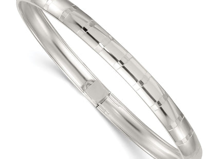 Sterling silver bangle