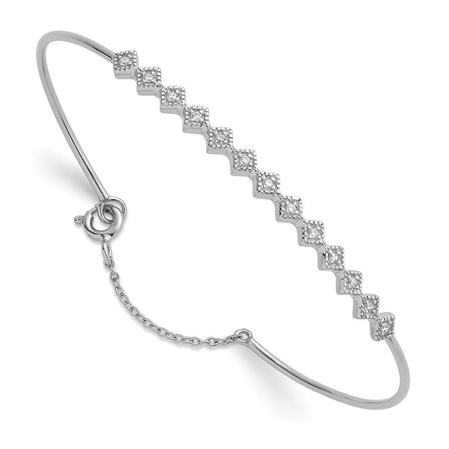 Sterling Silver Chain Bracelets Style QB1634 - Classique Jewelry Inc.