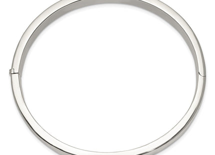 Sterling silver bangle, alternate view