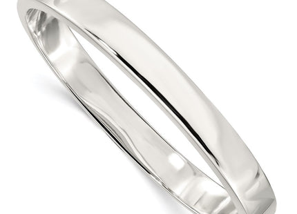 Sterling Silver Hinged Bangle (Style QB298)
