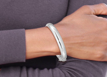 Sterling silver bangle, further view