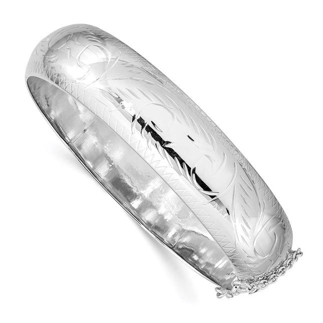 Sterling silver bangle