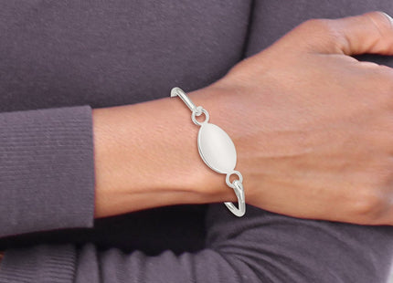 Sterling Silver Bracelets Style QB414 - Classique Jewelry Inc.