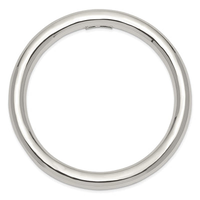 Sterling Silver Slip-on Tube Bangle