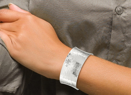 Sterling silver bangle, further view