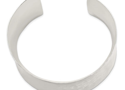 Sterling silver bangle, alternate view