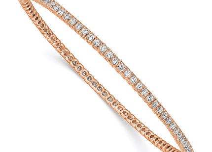 Sterling Silver Bracelets Style QB663P - Classique Jewelry Inc.