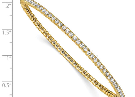 Sterling Silver Bracelets Style QB663Y - Classique Jewelry Inc.