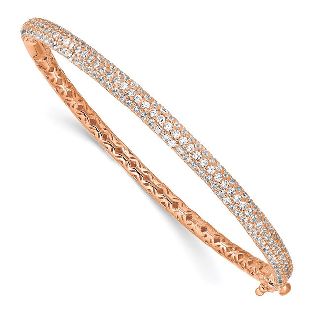Sterling Silver Bracelets Style QB664P - Classique Jewelry Inc.