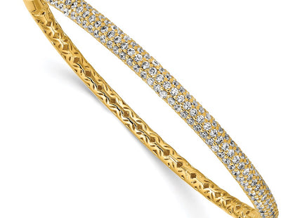 Sterling Silver Bracelets Style QB664Y - Classique Jewelry Inc.