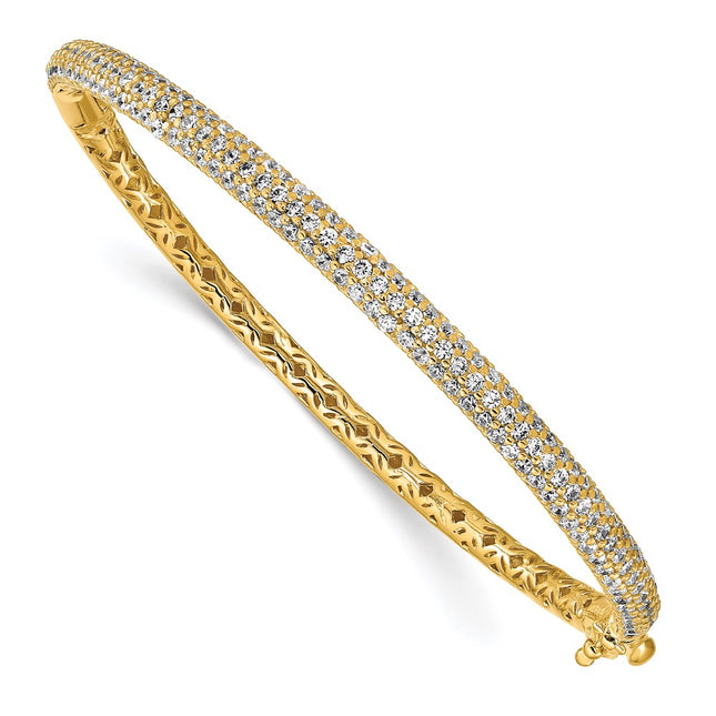 Sterling Silver Bracelets Style QB664Y - Classique Jewelry Inc.