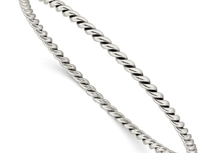 Sterling silver bangle
