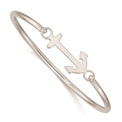 Sterling Silver with Interchangeable Nautical Charms Bangle