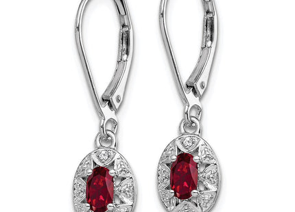 Sterling Silver Earrings Style QBE10JUL - Classique Jewelry Inc.
