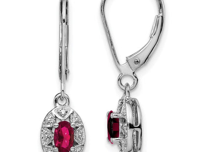 Sterling Silver Earrings Style QBE10JUL - Classique Jewelry Inc.