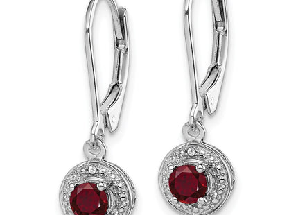 Sterling Silver Earrings Style QBE11JUL - Classique Jewelry Inc.