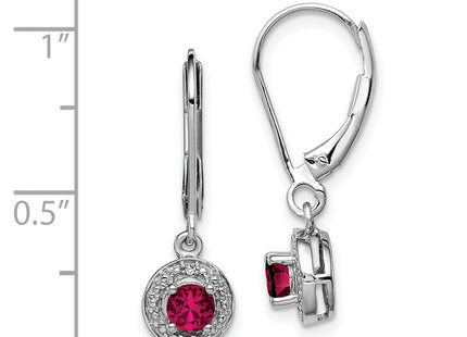 Sterling Silver Earrings Style QBE11JUL - Classique Jewelry Inc.