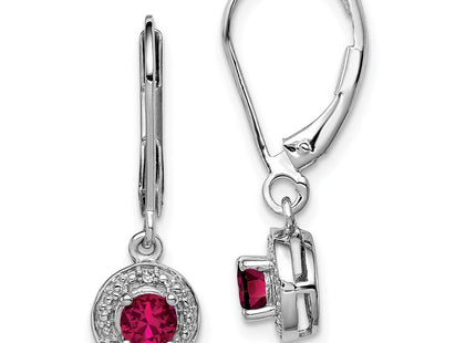 Sterling Silver Earrings Style QBE11JUL - Classique Jewelry Inc.