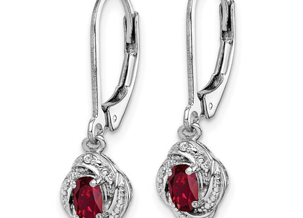 Sterling Silver Earrings Style QBE12JUL - Classique Jewelry Inc.