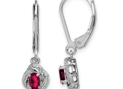 Sterling Silver Earrings Style QBE12JUL - Classique Jewelry Inc.