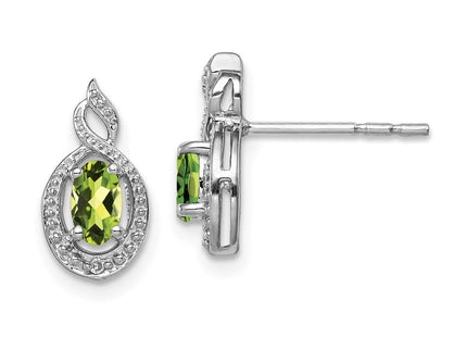 Sterling Silver Earrings Style QBE18AUG - Classique Jewelry Inc.